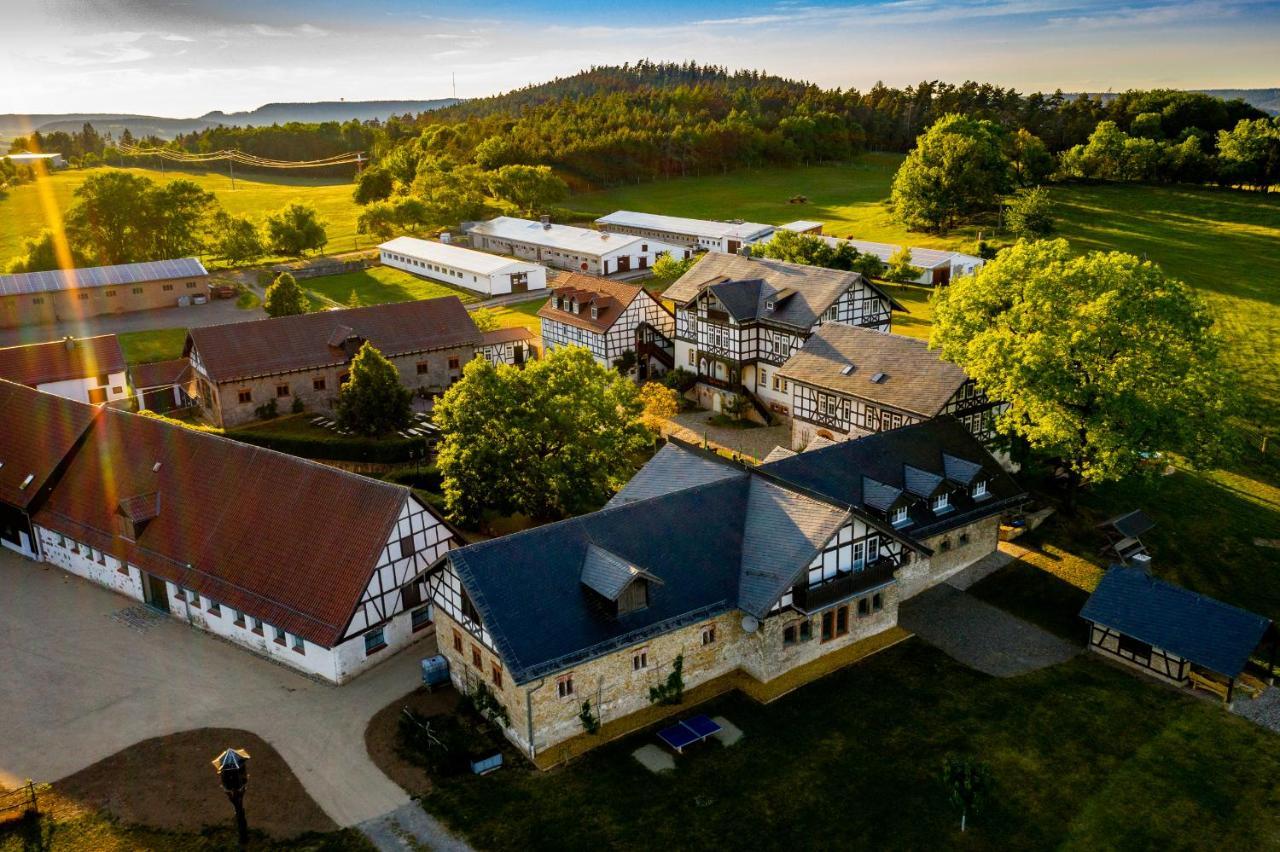 Ferienhof Domaene Groschwitz Рудольштадт Экстерьер фото